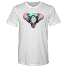 Load image into Gallery viewer, Elephant Light Blue Heathered Tee