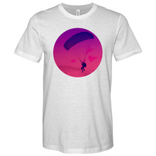 Load image into Gallery viewer, Purple Parachuter Heathered Tee