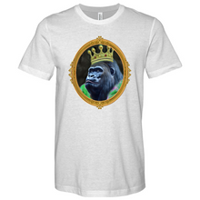 Load image into Gallery viewer, Monkey With Green Jacket in a Gold Frame Heathered Tee