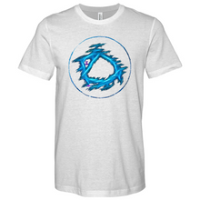 Load image into Gallery viewer, Blue Circle Heathered Tee