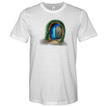 Load image into Gallery viewer, Floating in Space as a Porthole Door Min 01 Heathered Tee