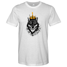 Load image into Gallery viewer, Wolf With Crown Min Heathered Tee