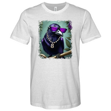 Load image into Gallery viewer, Purple Crow 8 Heathered Tee