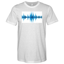 Load image into Gallery viewer, Blue Frequency 02 Heathered Tee