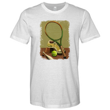 Load image into Gallery viewer, Dali Retro Tennis Heathered Tee