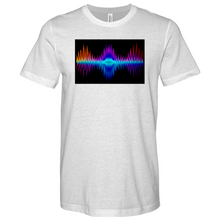 Load image into Gallery viewer, Frequency Red, Orange, Purple 02 Heathered Tee