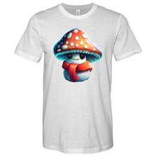 Load image into Gallery viewer, Little Shroomy With Scarf Heathered Tee