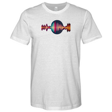 Load image into Gallery viewer, Frequency Waves Orb Heathered Tee