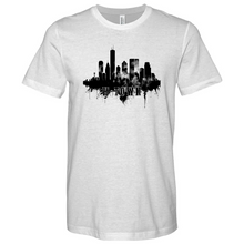 Load image into Gallery viewer, Houston Oil Skyline Heathered Tee