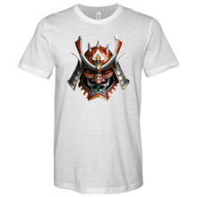 Load image into Gallery viewer, Red Japanese Mask Heathered Tee