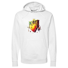 Load image into Gallery viewer, Flushing Heart Midweight Hooded Sweatshirt