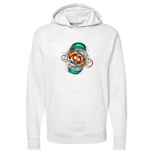 Load image into Gallery viewer, Atoms Face Midweight Hooded Sweatshirt