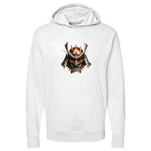 Load image into Gallery viewer, Red Japanese Mask Midweight Hooded Sweatshirt