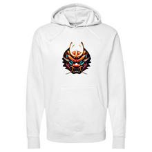 Load image into Gallery viewer, Orange Dragon Mask Midweight Hooded Sweatshirt
