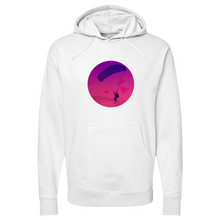 Load image into Gallery viewer, Purple Parachuter Midweight Hooded Sweatshirt
