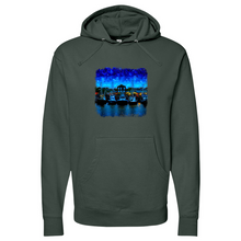 Load image into Gallery viewer, Shem Creek Starry Night Midweight Hooded Sweatshirt
