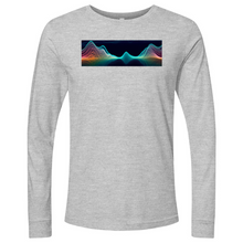 Load image into Gallery viewer, Frequency Mountains With Bg Long Sleeve
