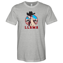 Load image into Gallery viewer, Llama Rancher Heathered Tee

