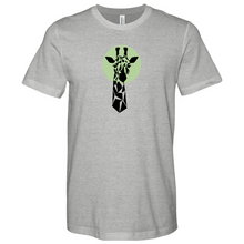 Load image into Gallery viewer, Giraffe Art Heathered Tee
