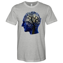 Load image into Gallery viewer, Man Head Tree Min Heathered Tee
