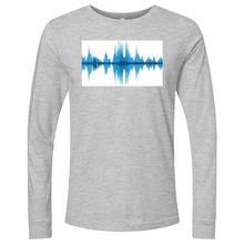 Load image into Gallery viewer, Blue Frequency 02 Long Sleeve
