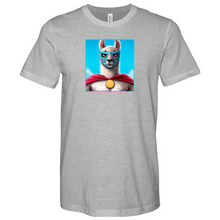 Load image into Gallery viewer, Llama Luchidor Blue Heathered Tee
