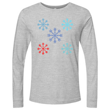Load image into Gallery viewer, Danish Modern Snowflakes Long Sleeve
