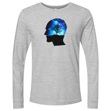 Load image into Gallery viewer, Man Head With Galaxy Tree Long Sleeve
