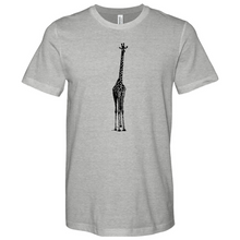 Load image into Gallery viewer, Giraffee Art Heathered Tee
