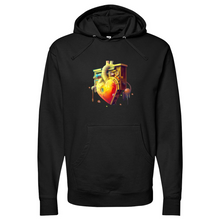 Load image into Gallery viewer, Flushing Heart Midweight Hooded Sweatshirt
