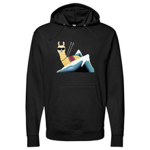 Load image into Gallery viewer, Lama Mountain Midweight Hooded Sweatshirt
