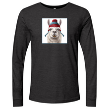 Load image into Gallery viewer, llama Red Long Sleeve
