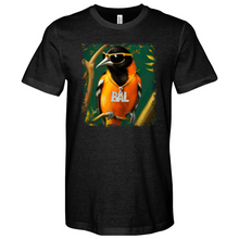 Load image into Gallery viewer, Bal Orange Bird Heathered Tee
