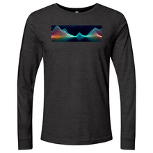 Load image into Gallery viewer, Frequency Mountains With Bg Long Sleeve
