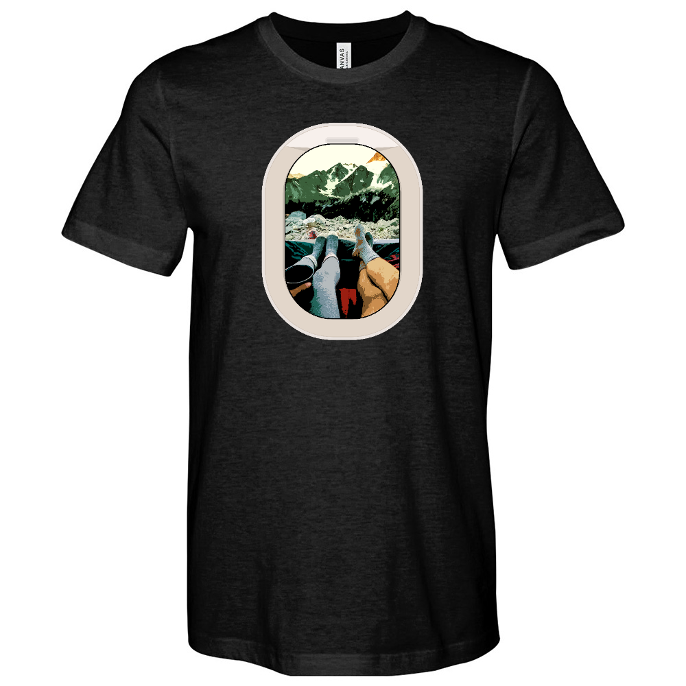 Couple in Tent Heathered Tee