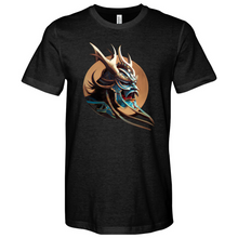 Load image into Gallery viewer, Japanese Warrior Brown Heathered Tee
