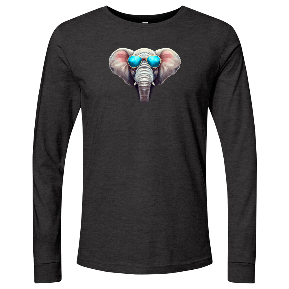Elephant light Blue Long Sleeve