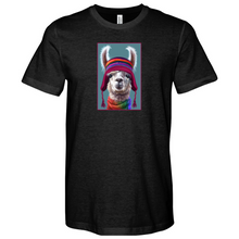 Load image into Gallery viewer, Llama Magenta Heathered Tee
