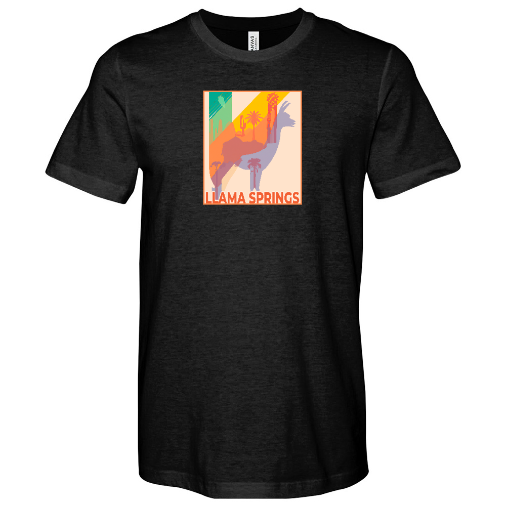 Llama Vibes Heathered Tee