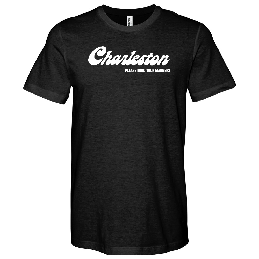 Charleston White Heathered Tee