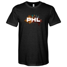Load image into Gallery viewer, PHL Skyline Splatter Tee
