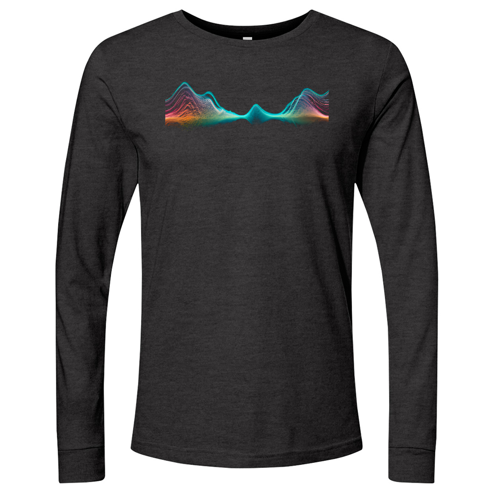 Frequency Mountains Without Bg Long Sleeve