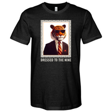 Load image into Gallery viewer, Dressed to the Nine Heathered Tee
