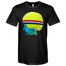 Load image into Gallery viewer, Tennis Head Heathered Tee
