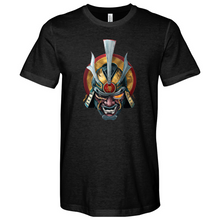 Load image into Gallery viewer, Golden Eye Japanese Warrior Heathered Tee
