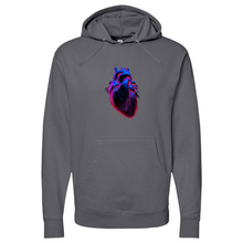 Load image into Gallery viewer, Heart in Color Midweight Hooded Sweatshirt
