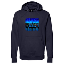 Load image into Gallery viewer, Shem Creek Starry Night Midweight Hooded Sweatshirt
