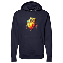 Load image into Gallery viewer, Flushing Heart Midweight Hooded Sweatshirt
