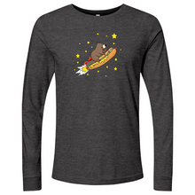 Load image into Gallery viewer, Beaver Riding A Hotdog Long Sleeve
