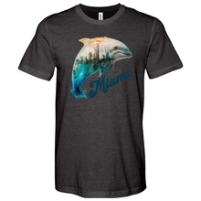 Load image into Gallery viewer, Miami Dolphins Heathered Tee
